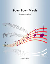 Boom Boom March Concert Band sheet music cover